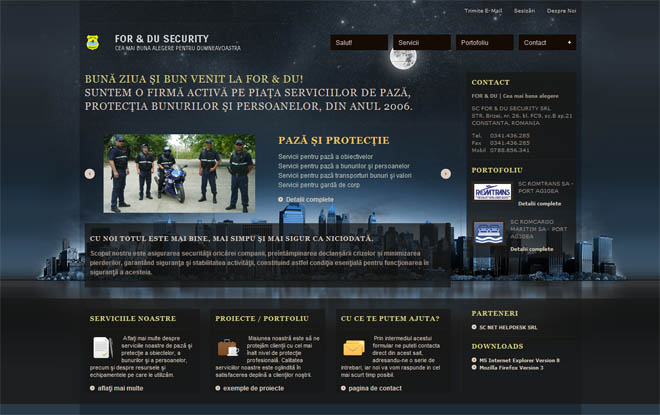 For & Du Security - Paza si protectie